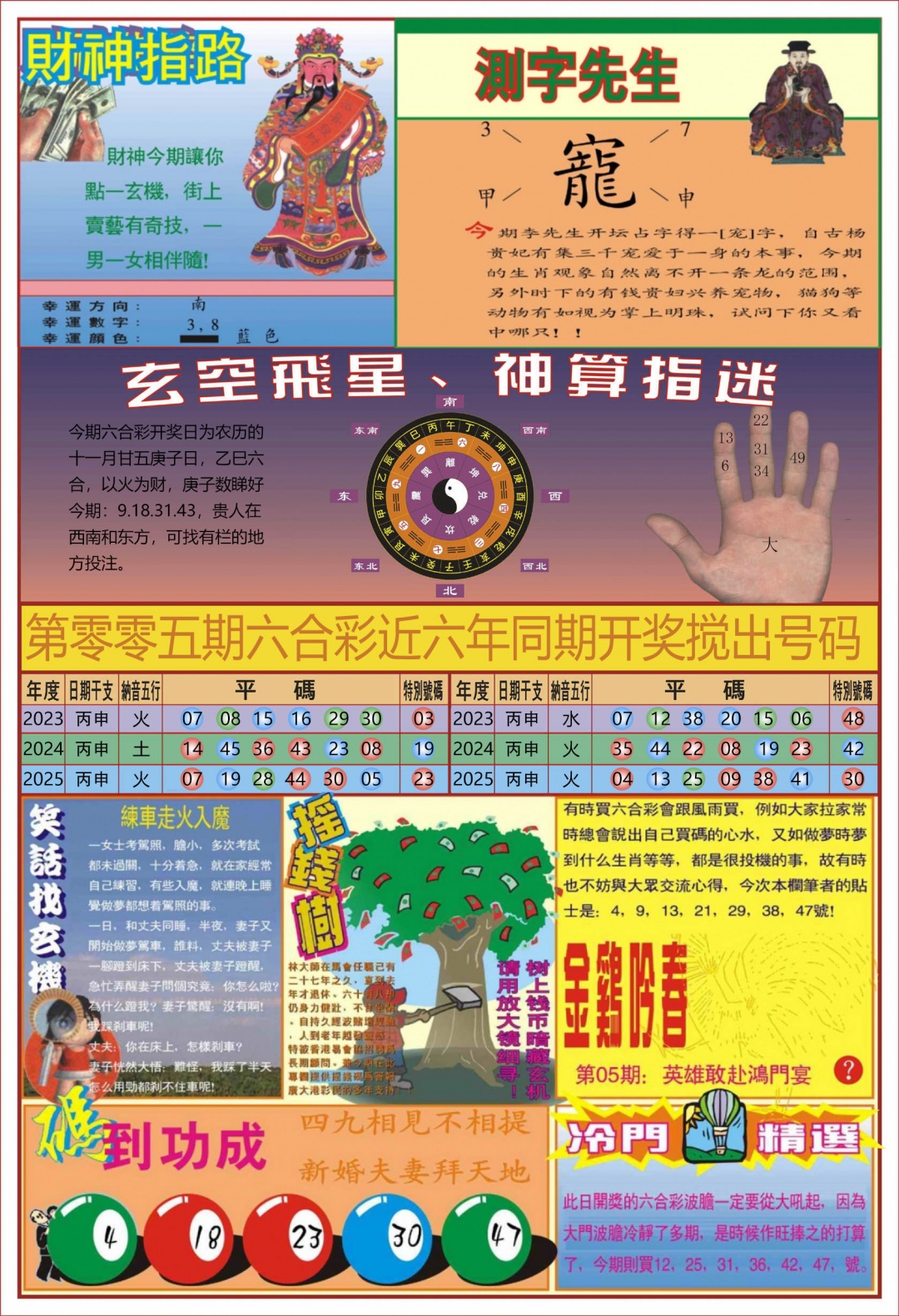 005期中四柱预测B[图]